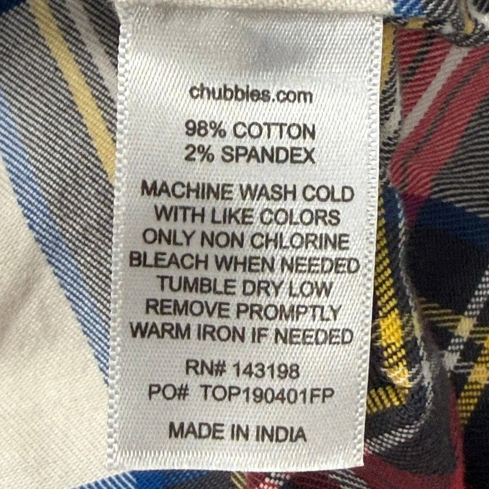 chubbies button down